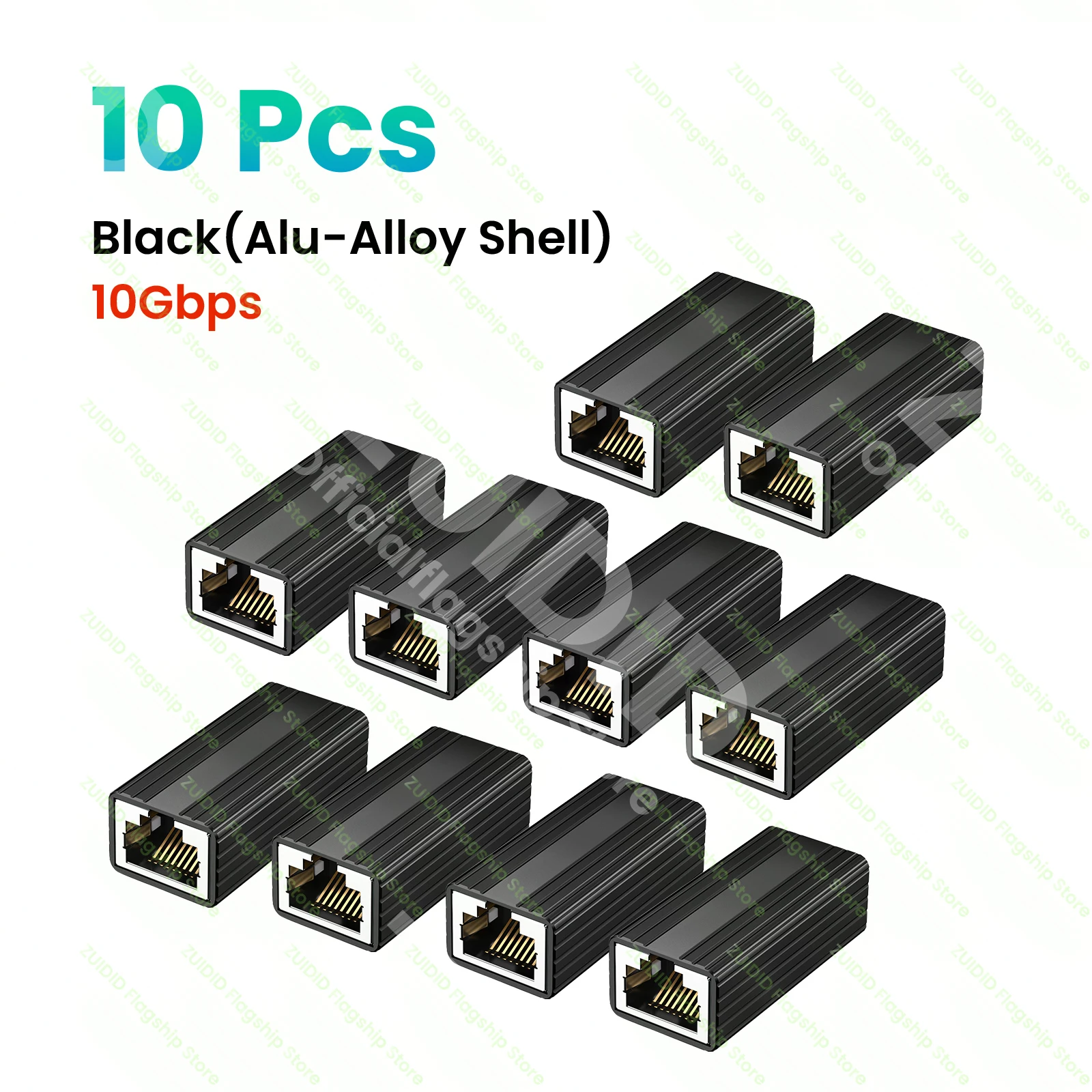 1/2/5/10Pcs 10Gbps RJ45 Stecker Buchse auf Buchse Gigabit Netzwerk Extender Erweiterung für Cat8 cat7 Cat6 Ethernet Kabel Adapter