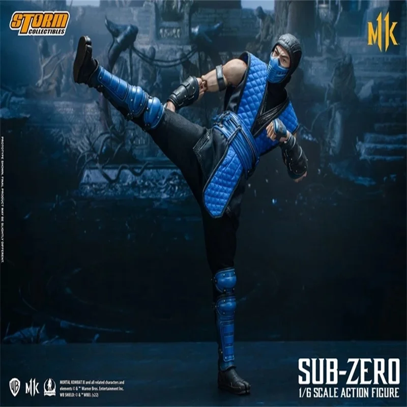 Storm Toys DCMK10 1/6 Sub-Zero Mortal Kombat Series Soldier Model 12'' Action Figure Model Toy In Stock For Fans Collection