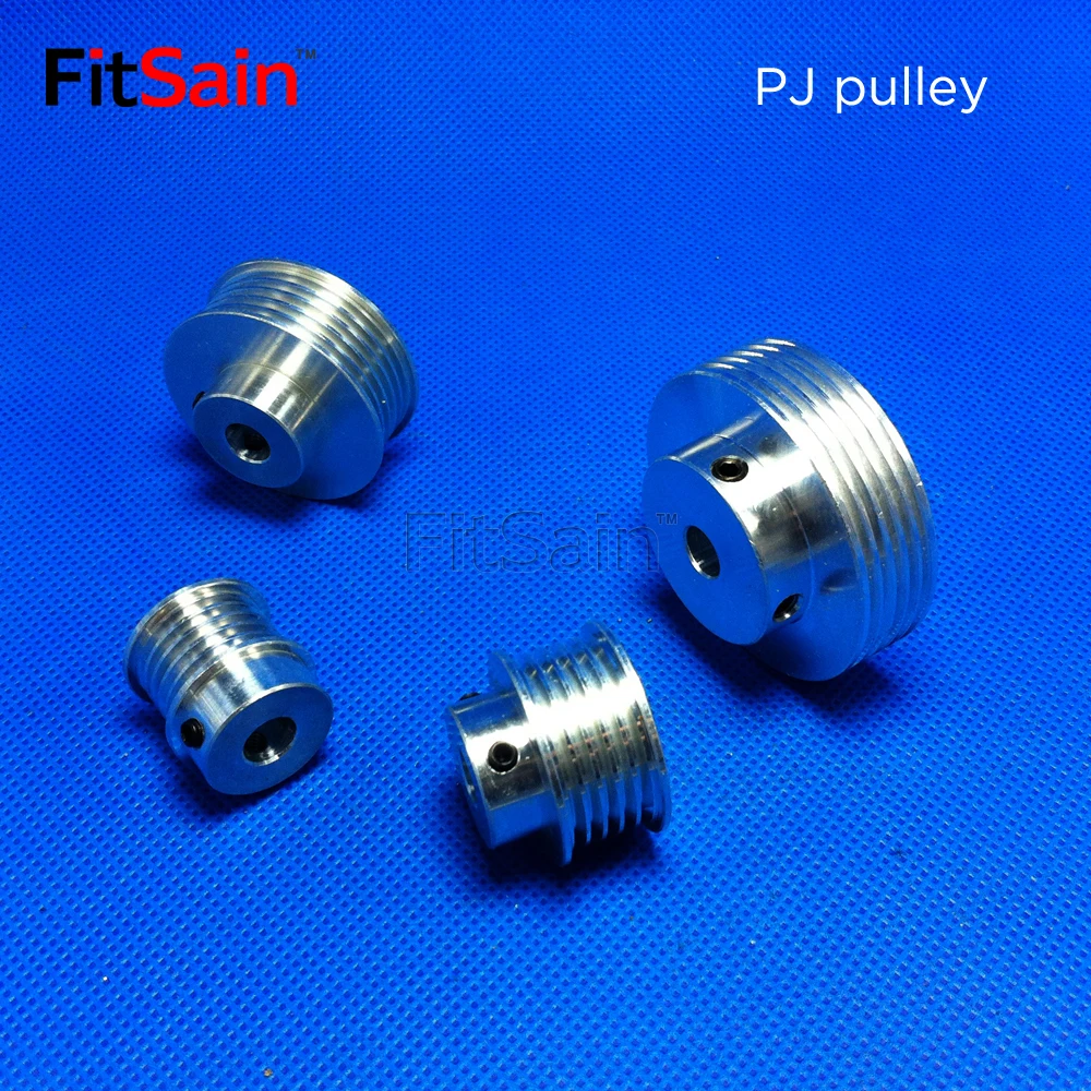 FitSain-Multi Wedge 5PJ Belt Pulley 5 Slots Electric Planer Mini Table Electric Saw Sawing Machines Chainsaw