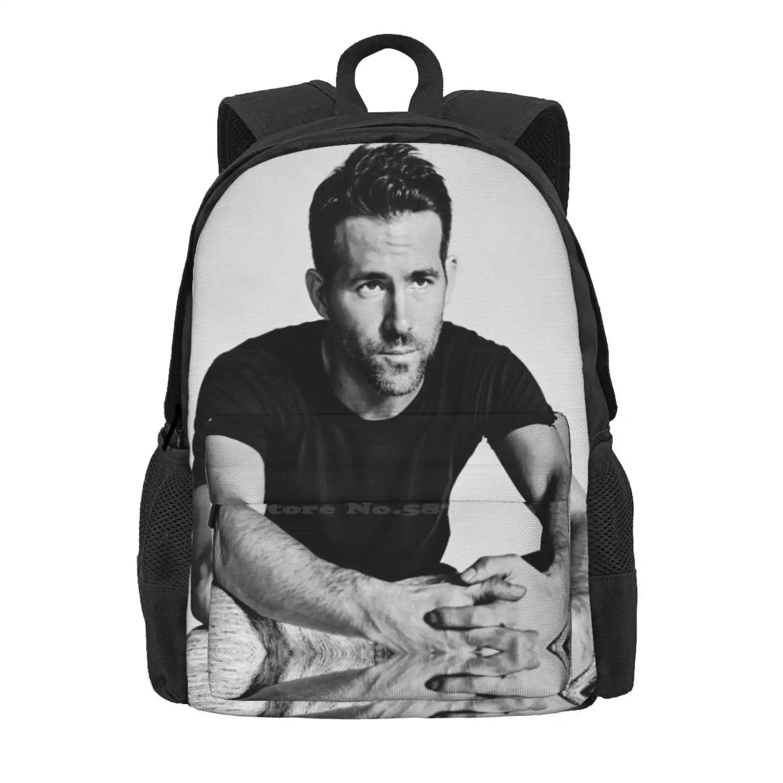 Sac à dos de voyage pour ordinateur portable, sacs d'école, Ryan Reynolds