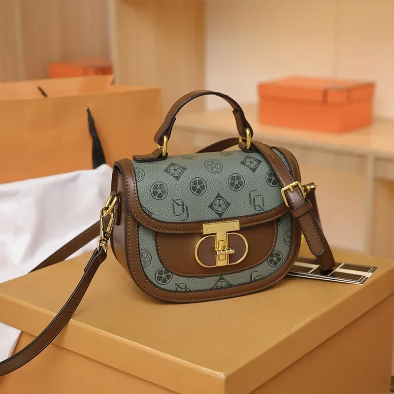 2025 New Arrival! High - End and Niche Handheld Saddle Bag for Women. Versatile for Shoulder and Crossbody Carry