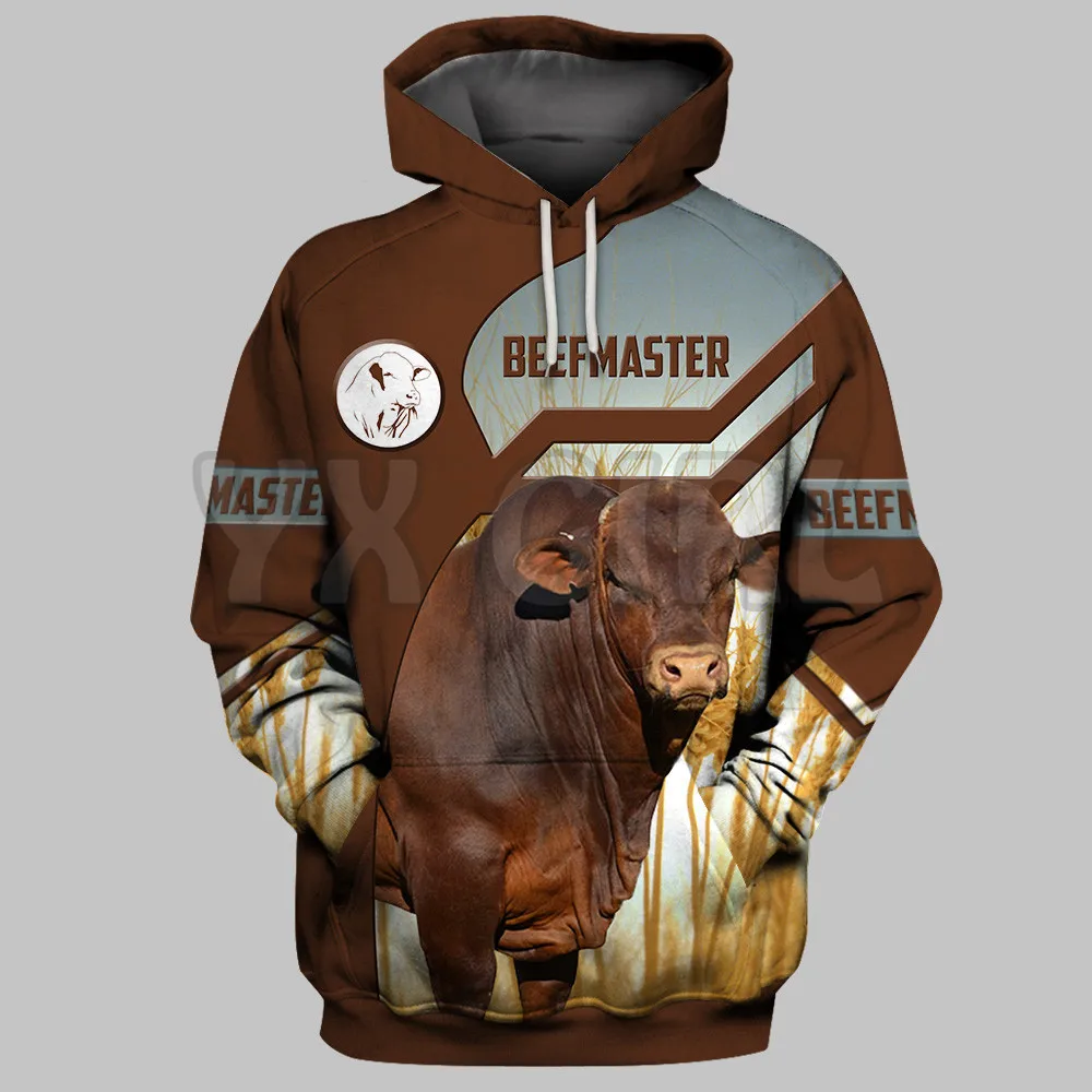 God Is Great Charolais Is Good  3D Printed Hoodies  Unisex Pullovers Funny Dog Hoodie Casual Street Tracksuit