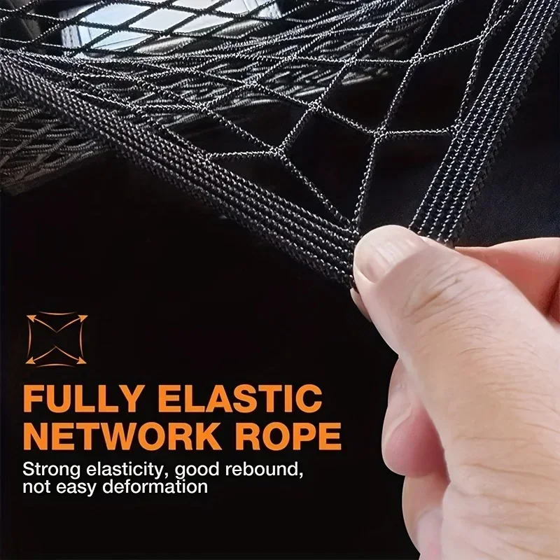 دراجة نارية الأمتعة صافي الدراجة 4 السنانير عقد أسفل خزان الوقود الأمتعة شبكة الويب التصميم جودة عالية قابل للتعديل شبكة بضائع #4