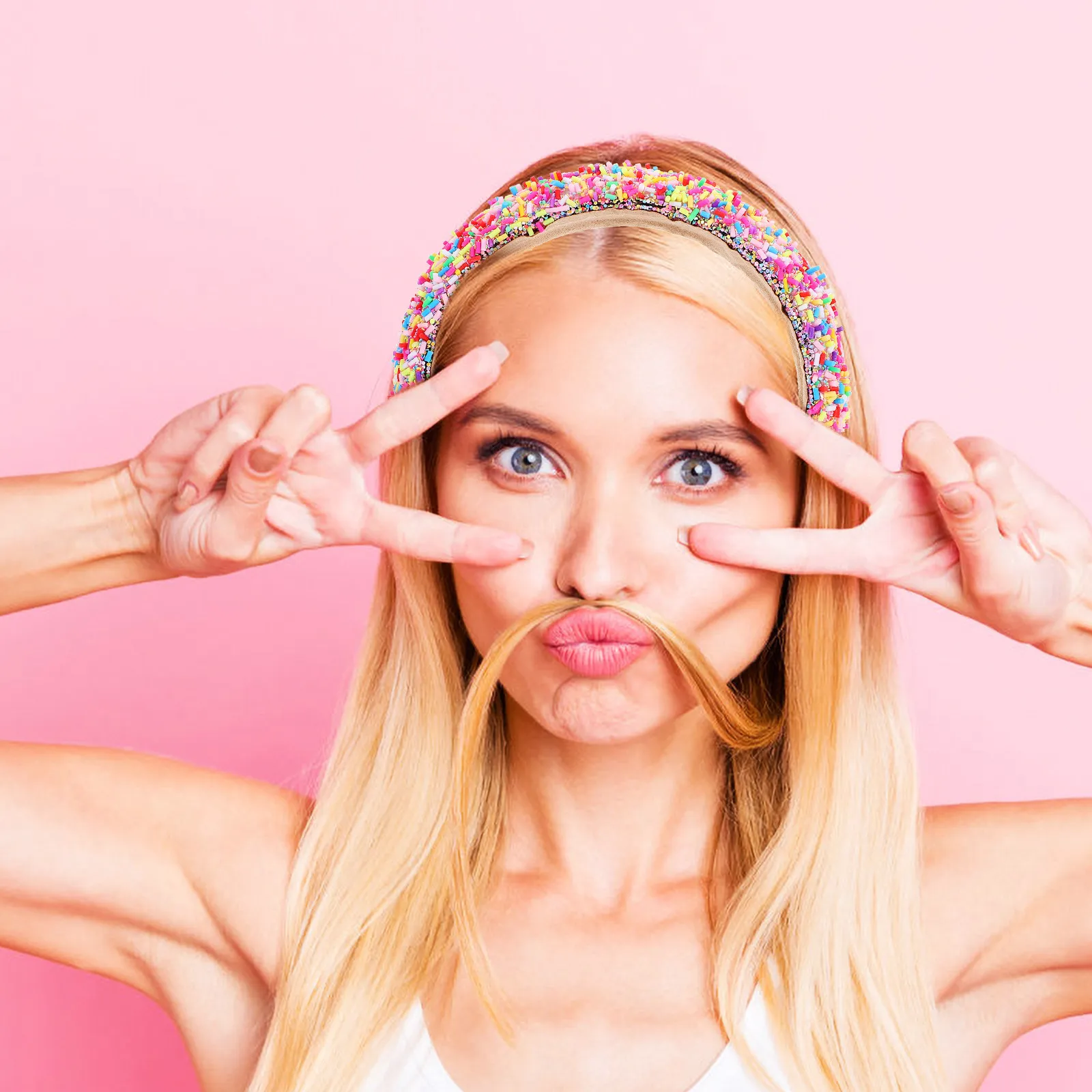 

Candy Color Padded Wide Headband for Women Embellished Styling Hair Accessory Non-Slip Comfortable Fashion Headwear