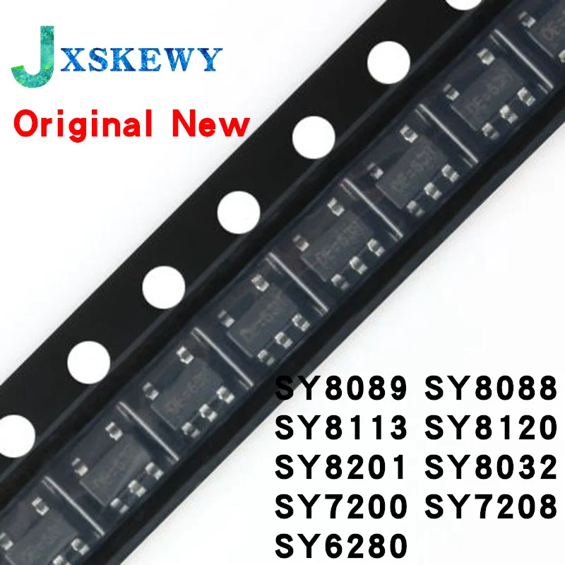 10Pcs SY8089AAAC SOT23-5 SY8089 SOT SY8089AAC SY8089A SY8088AAC SY8088 SY8113BADC SY8113 SY8120B1ABC SY8120 SY8201ABC SY8032ABC