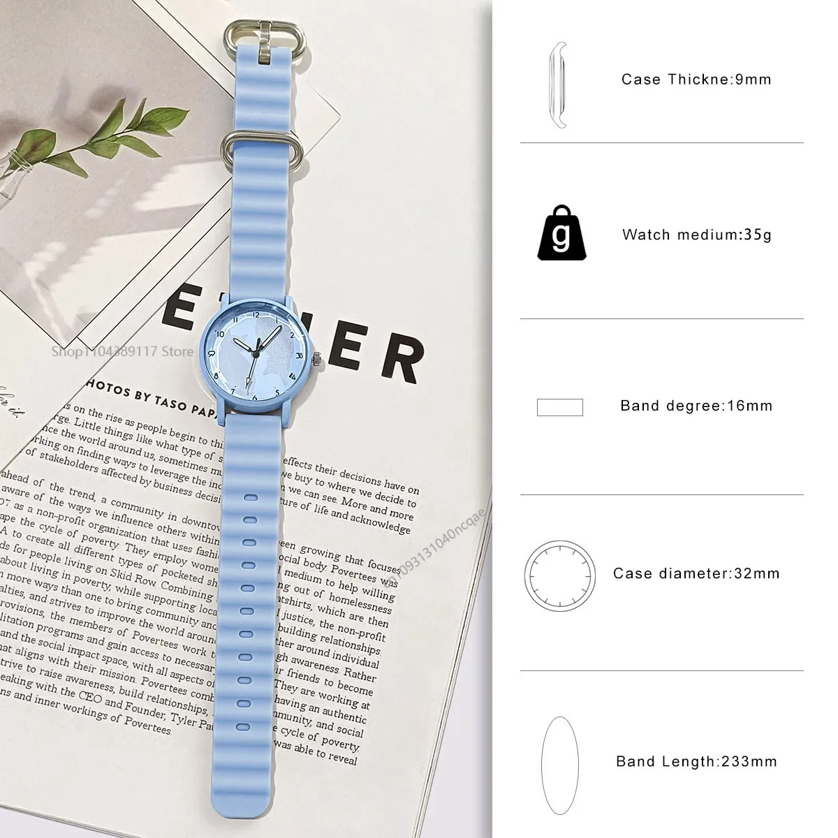 Luxury Brand Women's Watch Silicone Strap Wristwatch Women Quartz Watches Clock Gift Reloj Mujer Relogios Feminino