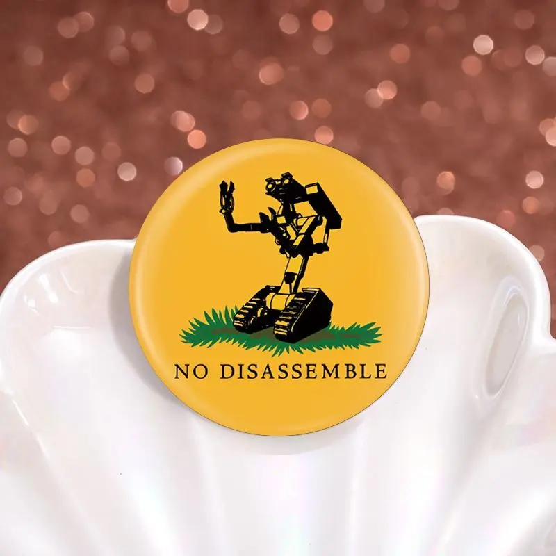 Anime Disney Robot Mobilisatie Perifere Broche Cartoon Wall-E Ronde Tin Metalen Badge Pin Kleding Rugzak Accessoires Geschenken