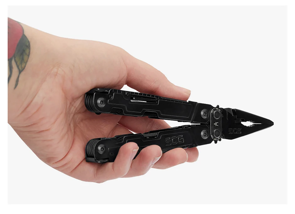 SOG 18 in 1 Multi-Tool PowerAccess Faltbare Zange Taschen-Multifunktionswerkzeug EDC Handwerkzeug für Survival-Camping-Zubehör DIY – Detail 11
