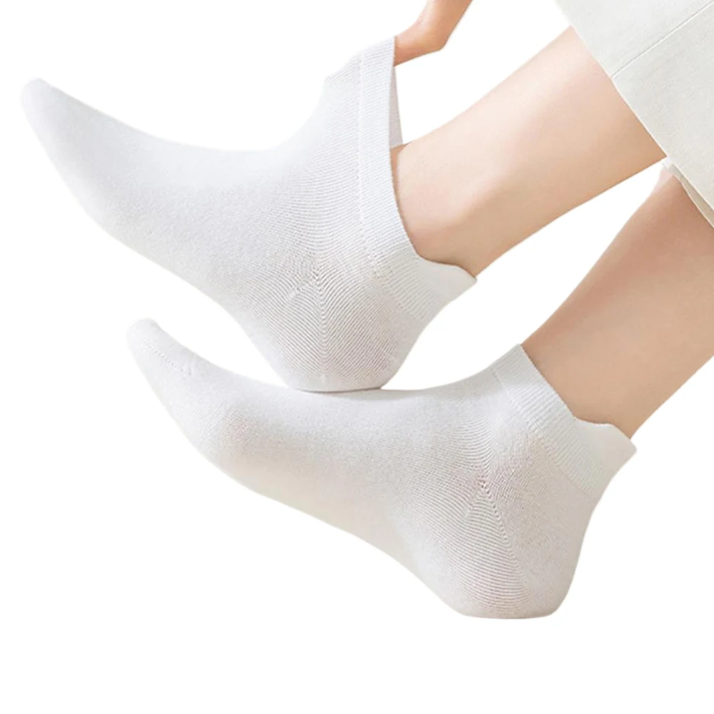 

1 пара женских носков, повседневные носки до щиколотки, дышащие короткие носки, нескользящие спортивные носки, эластичные летние носки для бега