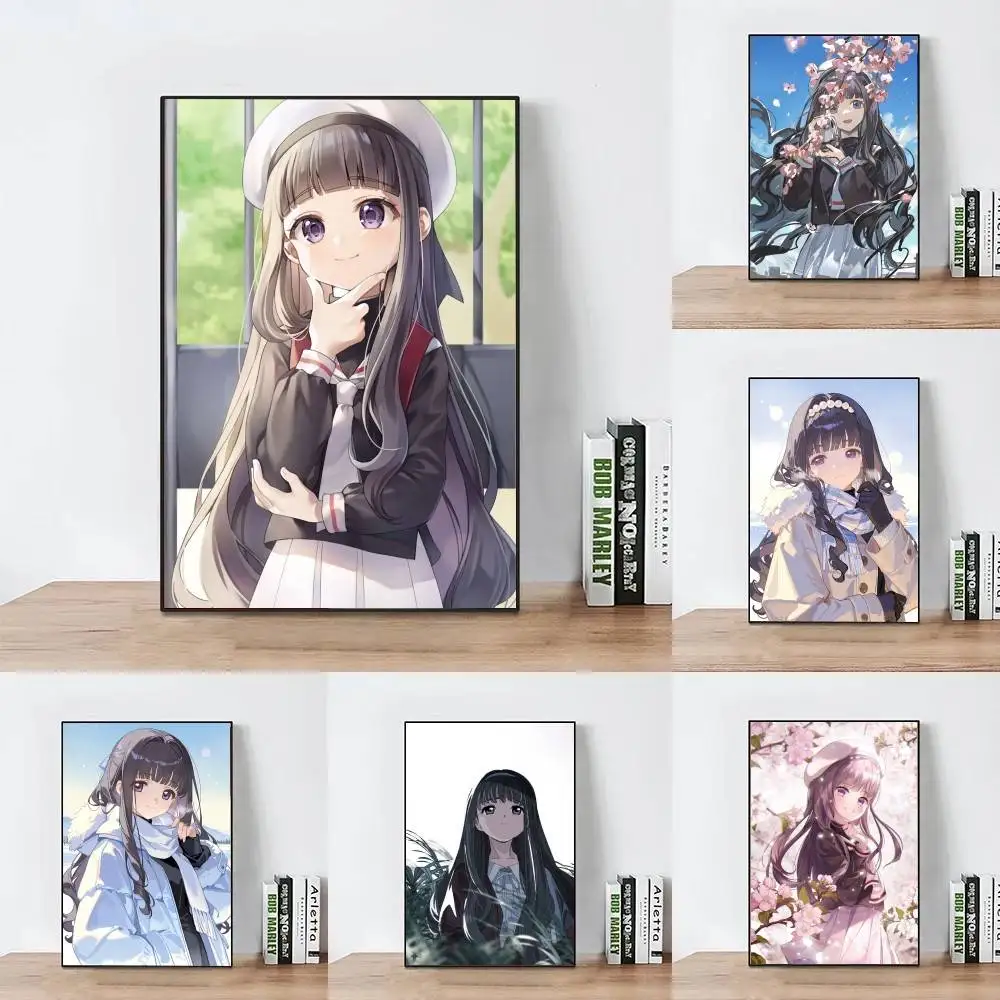 Tomoyo Daidouji Anime C-Cardcaptor S-Sakura Posters Living Room Bar Cafe Quality Canvas Vintage Style Comics Painting Art Home