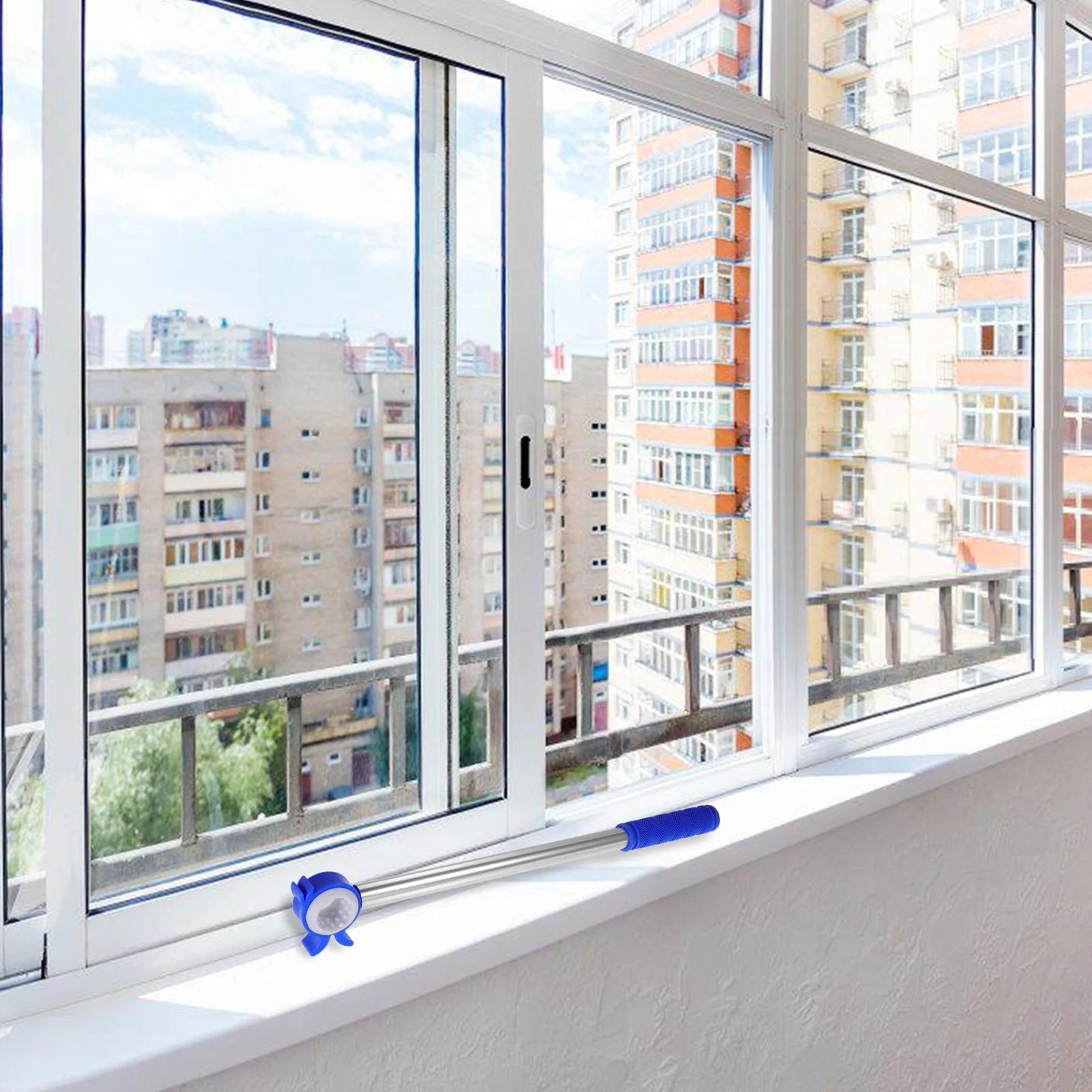 

Cordless Window Opener for Bay Easy Automatic Opening Closing Tool with Blind Pull Rod Window Treatment Hardware