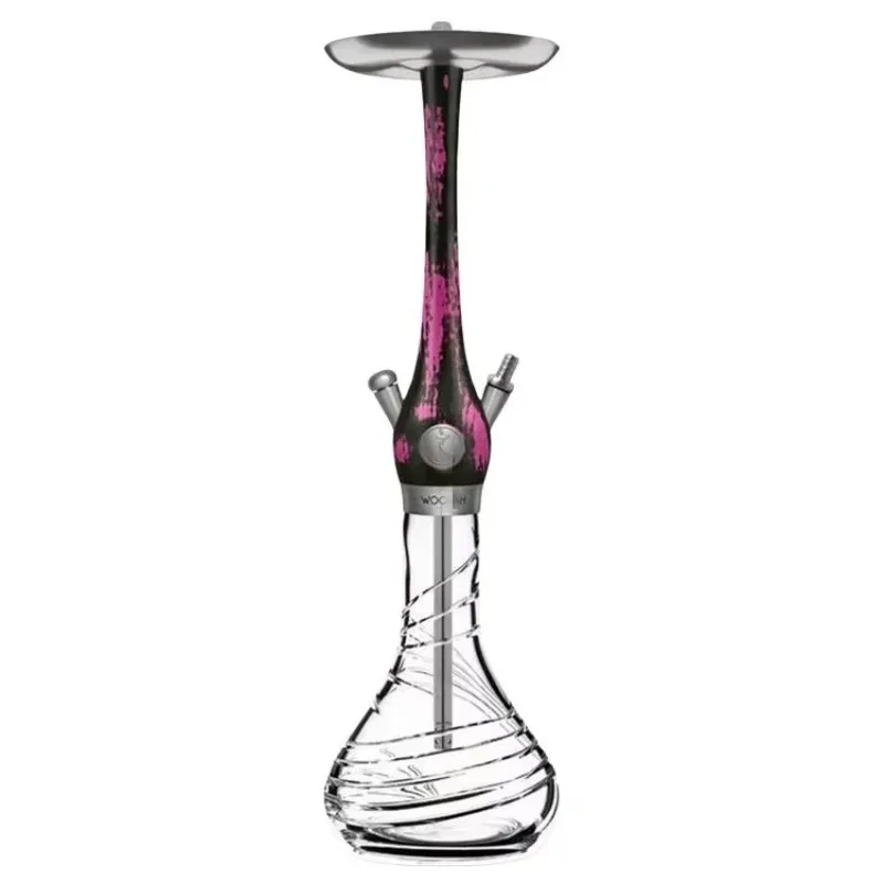 

Wooden Hookah Wookah Original Premium Glass Indoor Party Nargile Hookah Bar Cafe Restaurant Shisha Sheesha Set