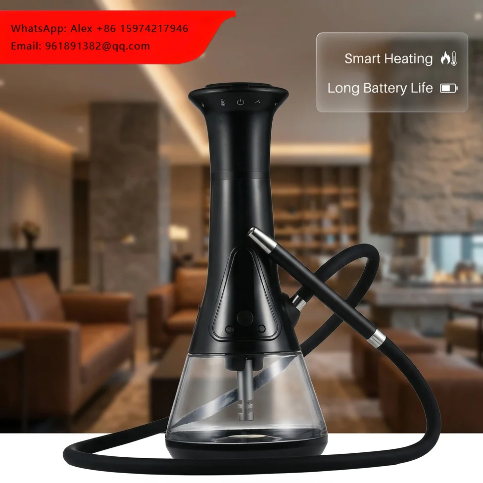 

New Design Second-generation Arabian Electric Hookah For Bars Complete Set Best-selling Hookah Shisha