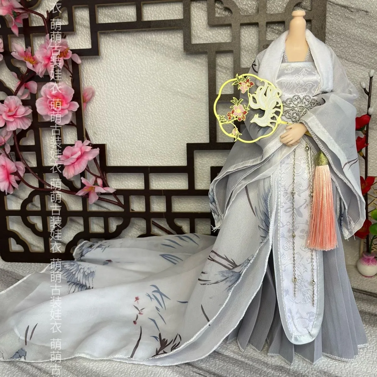 ملابس للدمية 30 سم 27 سم تنورة دمية، فستان ملابس BJD 1/6 #4