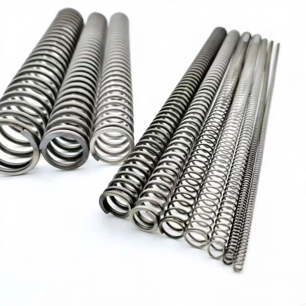 Spring Steel Wire Diameter 1.5mm Compression Spring 65Mn Steel 150-500mm Length Heavy Duty Custom Pressure Spring