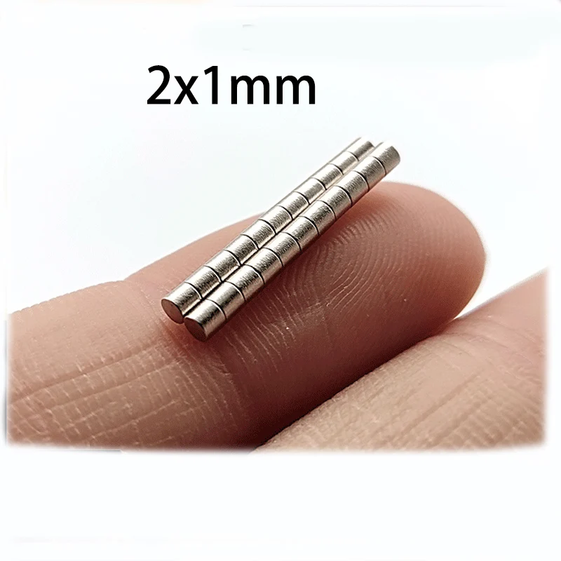 20/50/100pcs Ultra Micro Magnets 2mm x 1mm - World's Smallest Disc Magnets for Precision Watch & iPhone Repair, Miniature Models