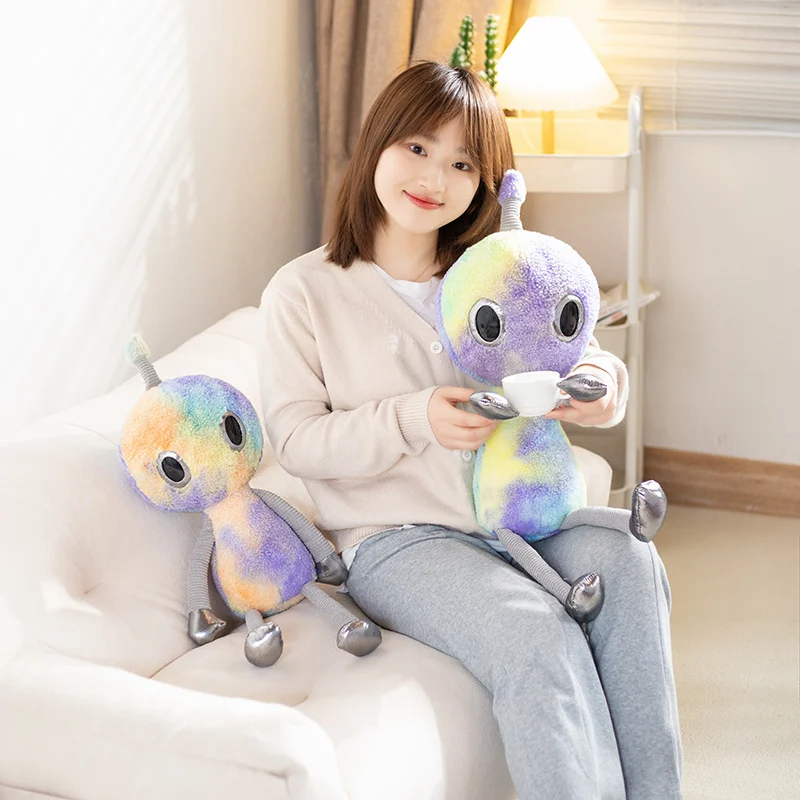 Kawaii Pou Alien Plushie - Zachte Stof