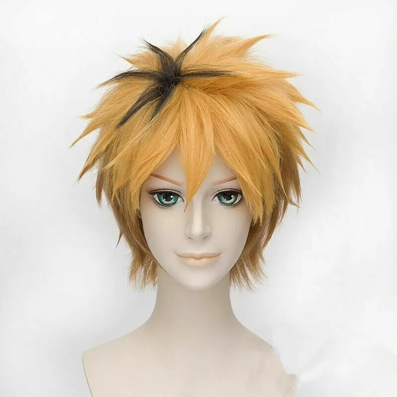 

Для косплея Nagachika Hide, парик для косплея, парик для концертов на Хэллоуин + шапочка для волос