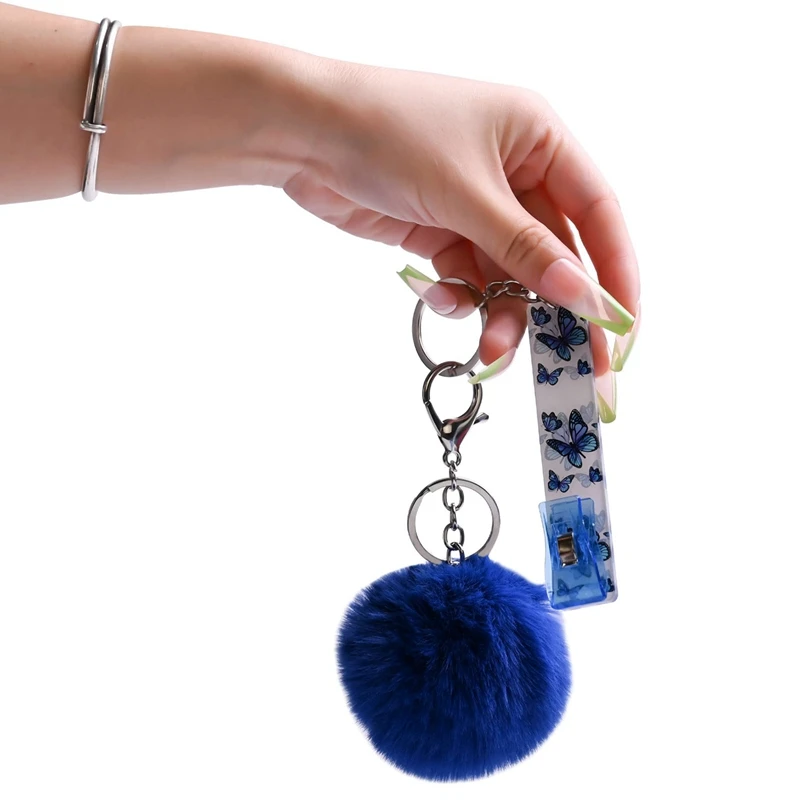 AB25-Card Grabber Keychain Card Puller For Long Nails ATM Card Clip Contactless Card Extractor For Women