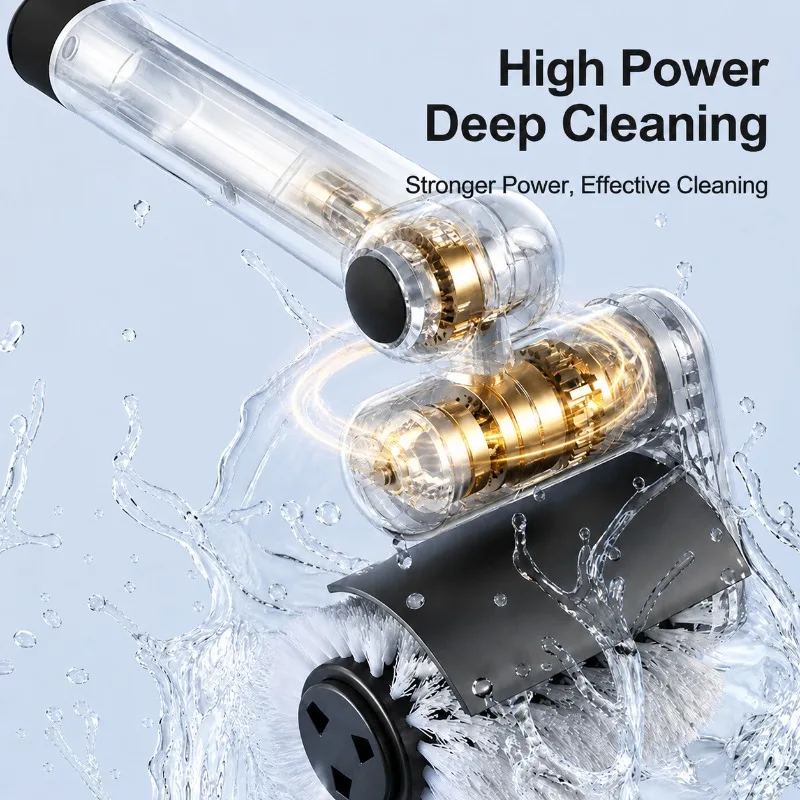 Household Multi‑Functional Cordless Electric Cleaning‑Brush Wireless Power‑Scrubber for Bathroom Tile Bathtub Floor‑Mopping
