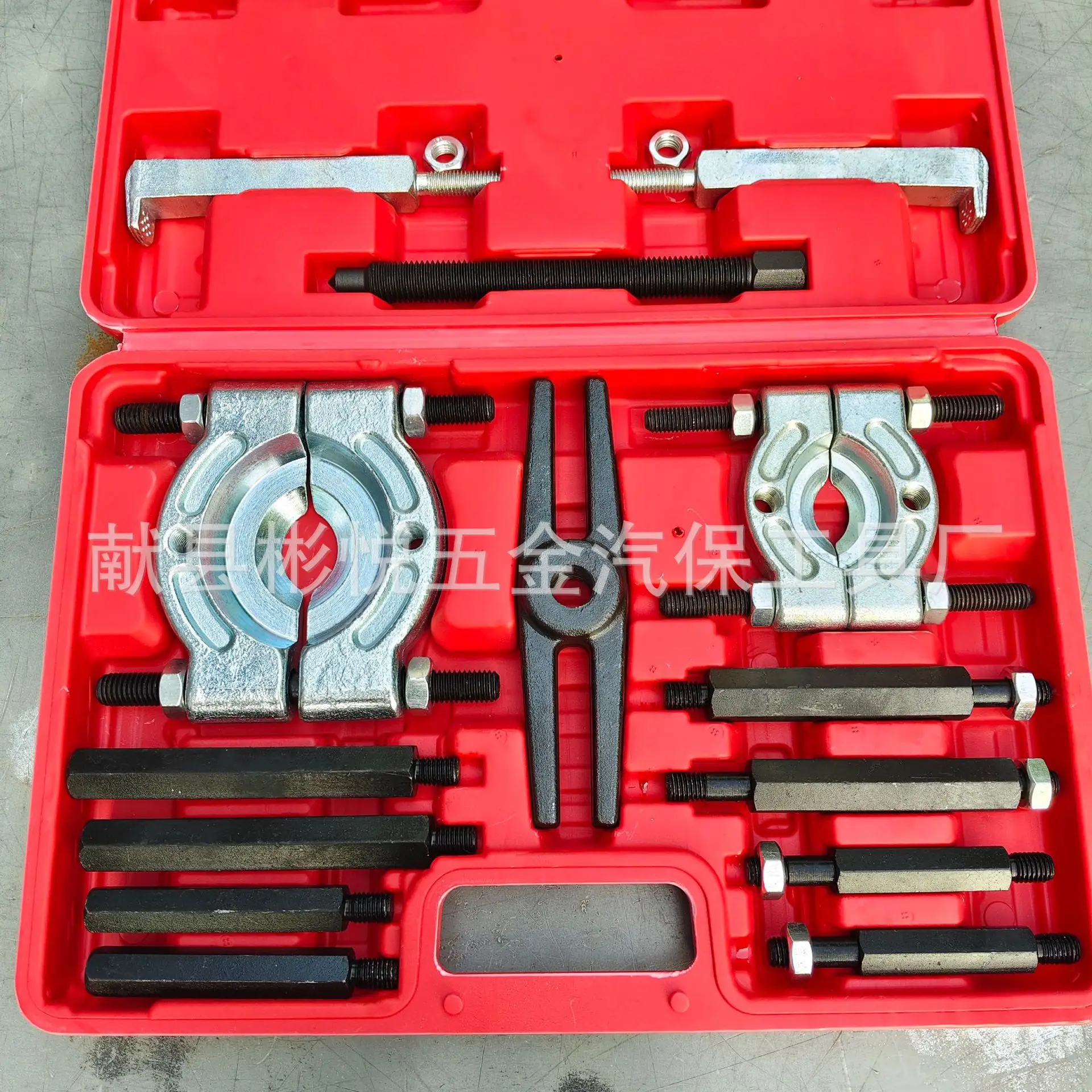 ダブルディスクベアリングプーラー-ギアボックスベアリング分解チャックプーラーセット-セパレーターコンビネーション-メカニカルディスクプーラー