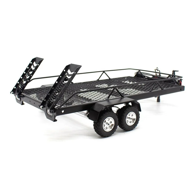 

Металлическая подъемная и понижающая рама прицепа Pro RC Car Upgrade с комплектом ламп для 1/18 Trx4m Scx24 Fms24 RC аксессуары