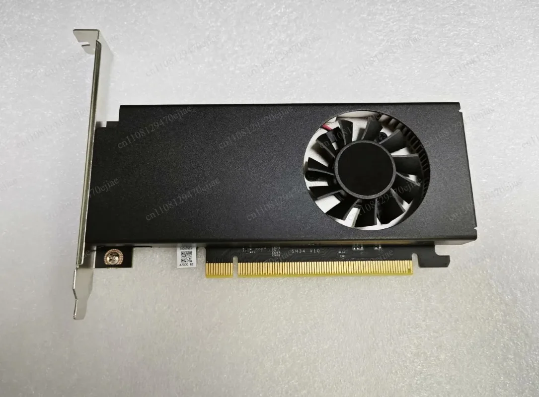 A2000 8GB Single Slot Graphics Card | Half-Height Low Profile GPU for Small Case & Design Rendering view 4