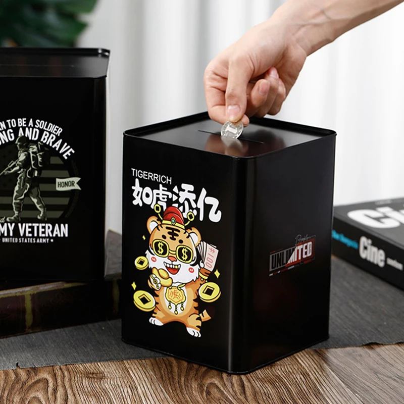 Hucha japonesa, caja organizadora de dinero segura, cajas de almacenamiento misteriosas para ahorrar dinero, estuche oculto para monedas y efectivo, huchas para niños