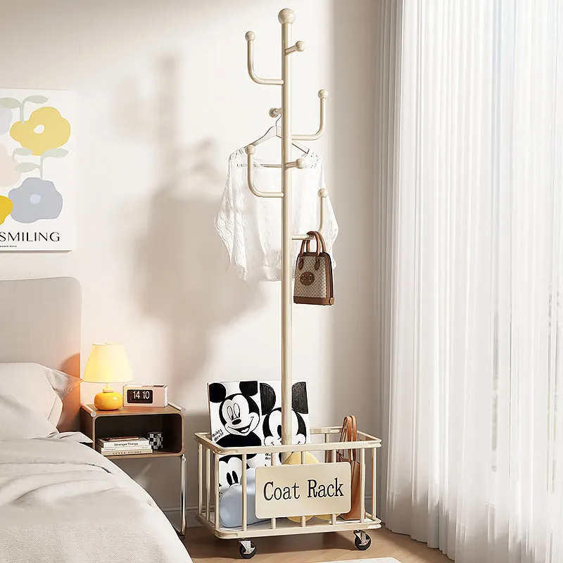 bedroom-floor-standing-clothes-drying-rack-luxury-wardrobe-organizer-with-wheels-manual-height-adjustment-carbon-steel