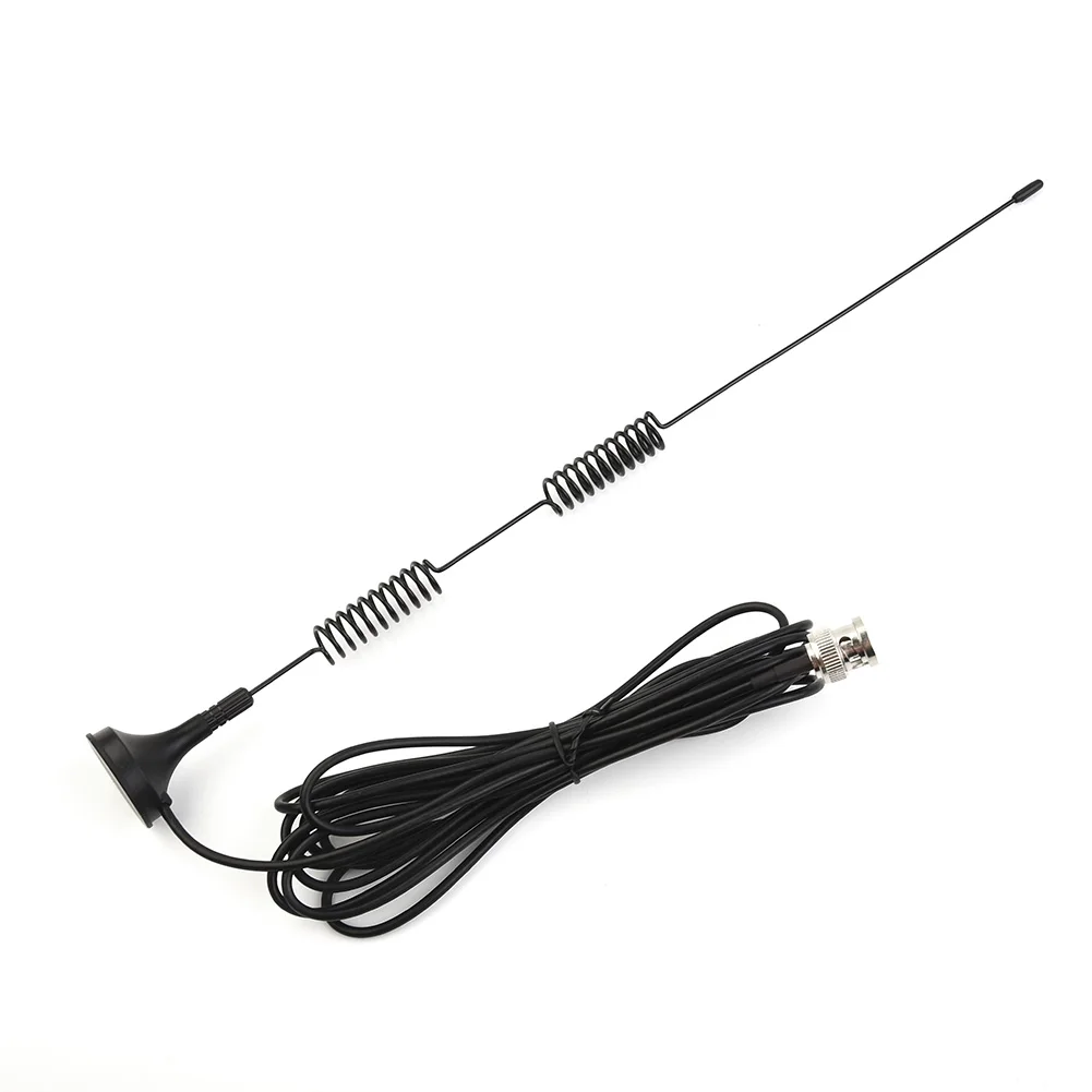 1pc Auto VHF/UHF Ham Radio Antenna Amateur Radio Mobile Radio Scanner Antenna BNC Male Connector Automobiles Parts Accessories