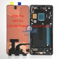 Original Amoled For ZTE nubia Z50 NX711J LCD Display Screen Touch Digitizer For ZTE Nubia Z50 Ultra NX712J LCD Z50S Pro/Z60S Pro