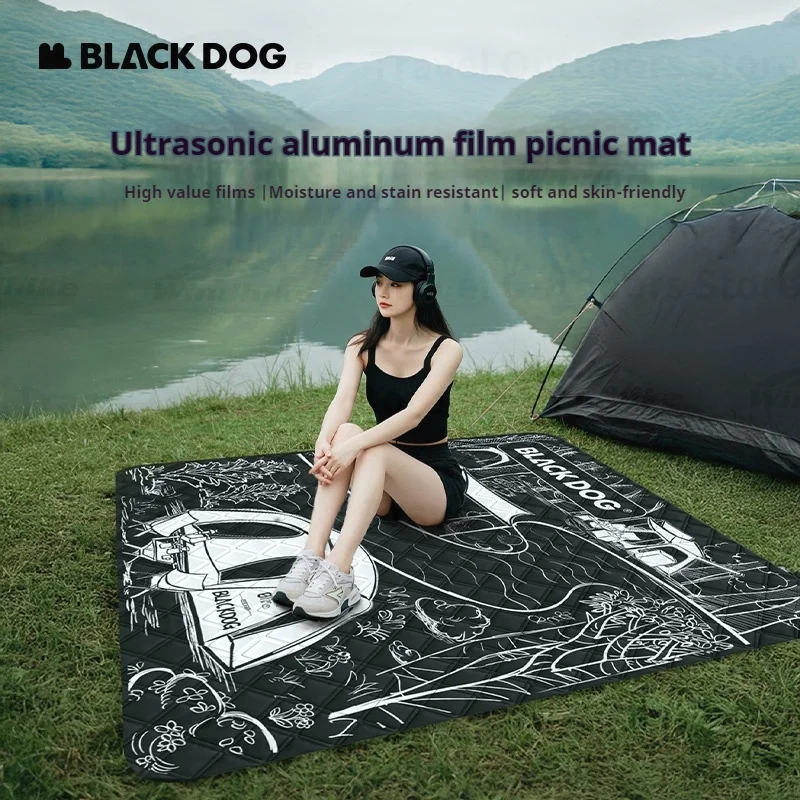 

Naturehike BLACKDOG ультразвуковой коврик для пикника водостойкий хлопковый коврик из алюминиевой пленки уличный влагостойкий коврик матрас для кемпинга