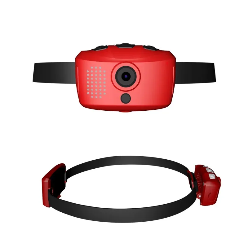 Camera lighting intelligent headband GPS Beidou positioning hard hat external audio & video remote monitoring AI voice 4g