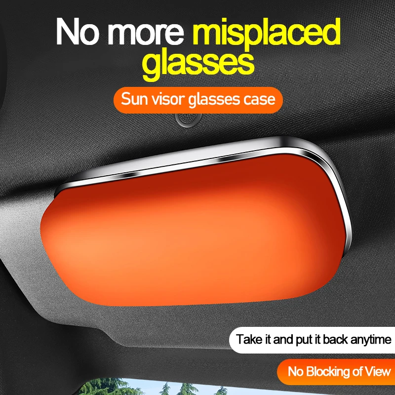 Car Glasses Storage Box Sun Visor Glasses Storage Universal Car Glasses Case Suitable for Suzuki Swift, Vitara, Jimny