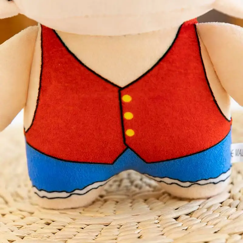 Neuestes Modell, Solon Luffy Shanzhi Ace Plüschtier, Cartoon-Anime-Spaßpuppe, Geburtstagsgeschenk für Kinder – Detail 8