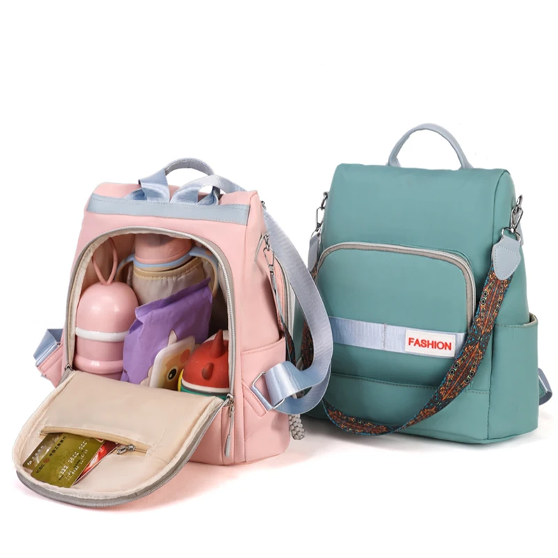 Large capacity fashion new mother bag mother bag multi-functional backpack shoulder bag shoulder bag