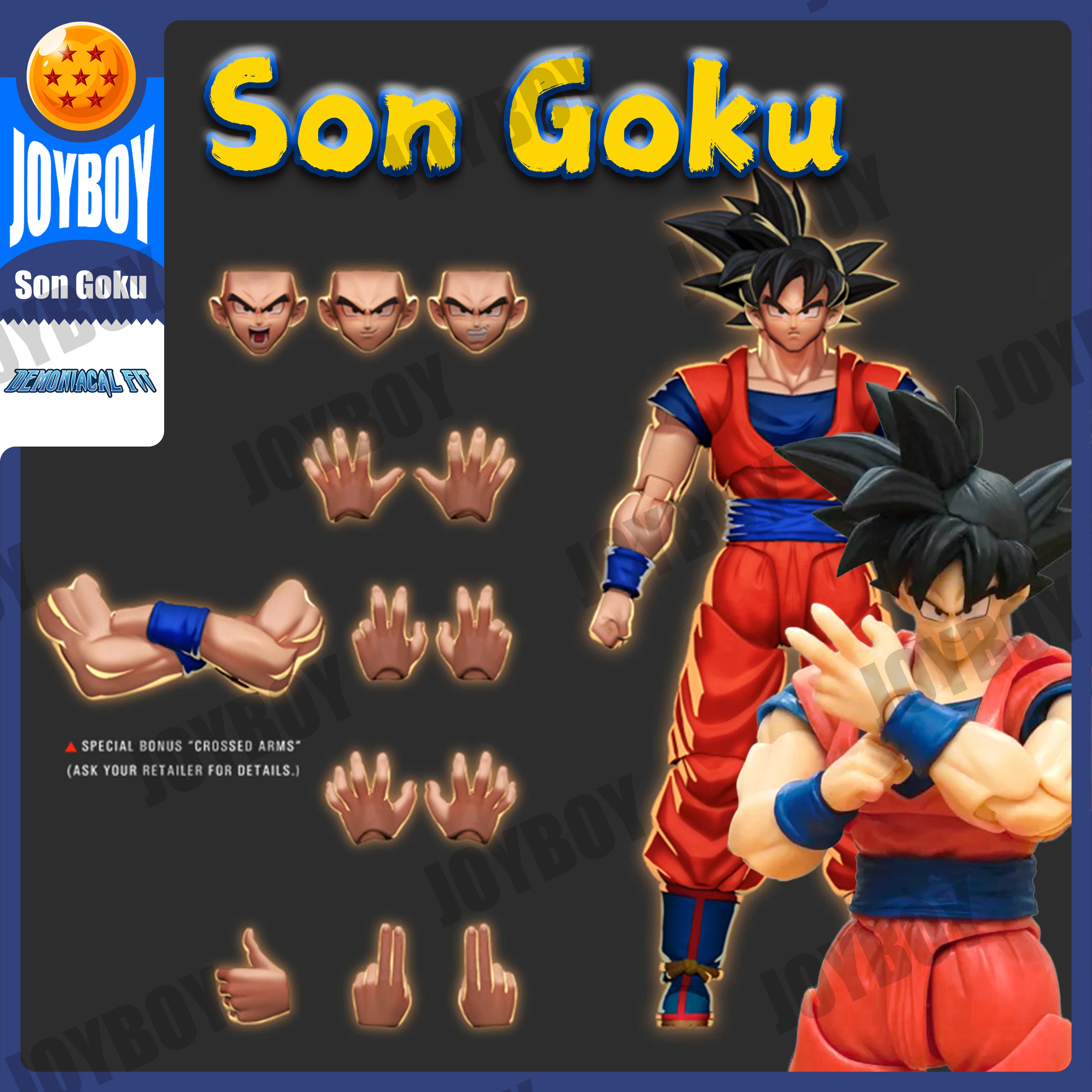 

Коллекционная фигурка Сон Гоку Demoniacal Fit: Вечно развивающийся боевой мастер из Dragon Ball, модель для коллекционирования