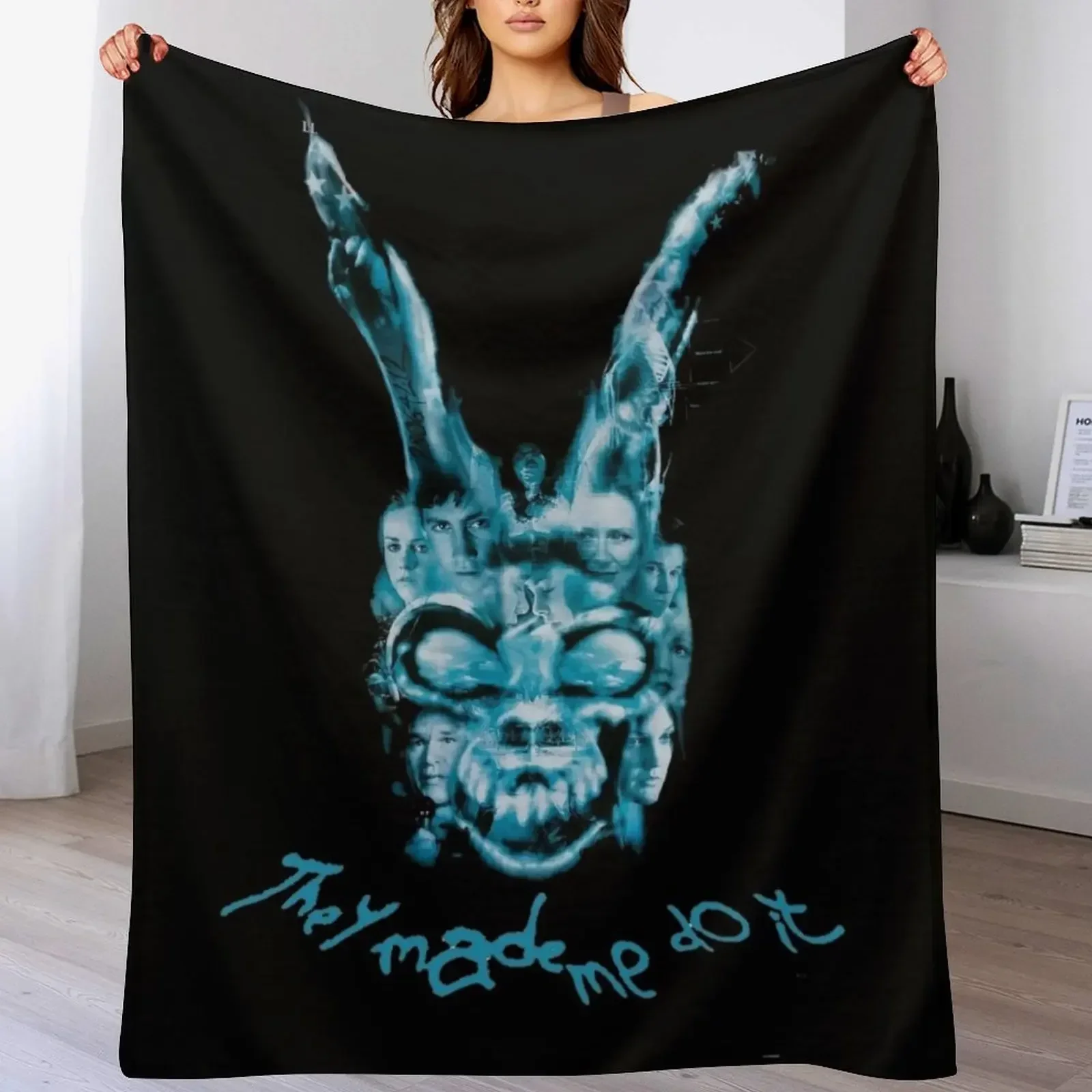 

Darko - They made me do it Throw Blanket Blankets For Baby warm winter Nap Kid'S Blankets