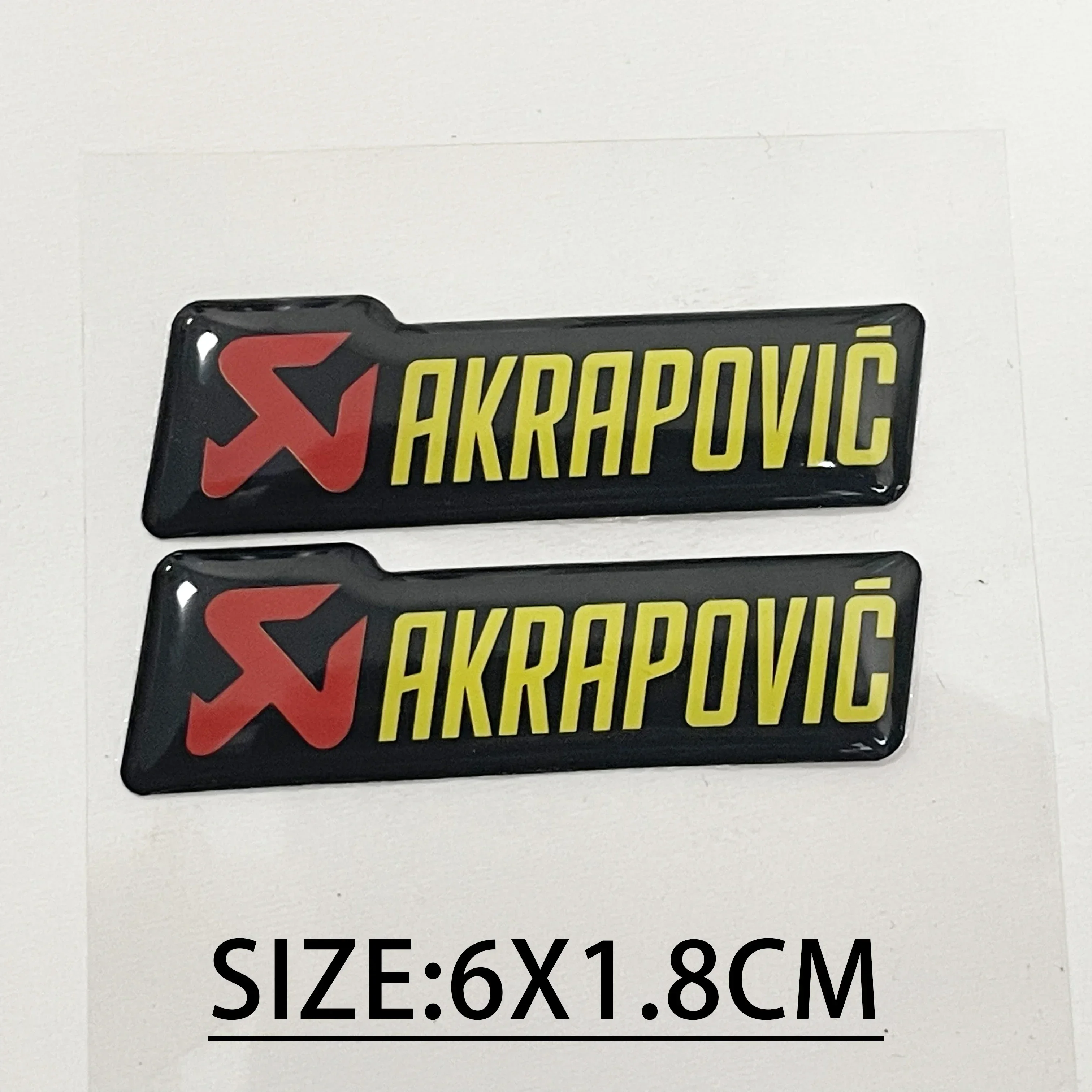 3d escape da motocicleta akrapovic adesivo logotipo silenciador ponta tubo decalque para bmw r1200gs pilha de escape adesivo alumite