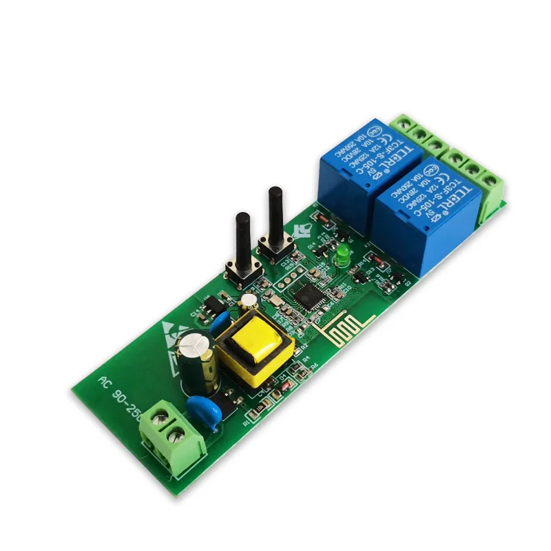 ESP8285 Dual Relay Development Board 220V 2-way Modified Pieces