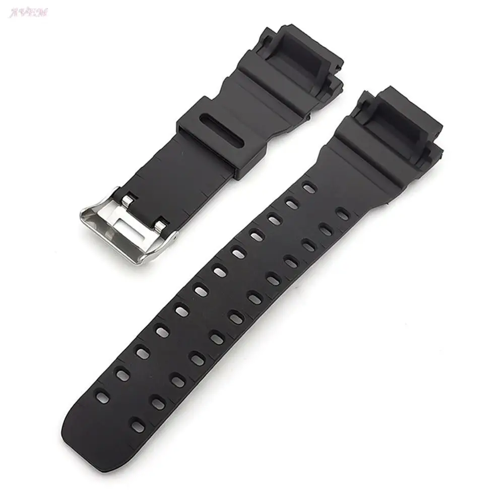 Correa de goma para reloj Casio G-SHOCK Gx-56slg-1dr para hombre, pulsera deportiva de plástico de silicona negra, resistente al agua, accesorios