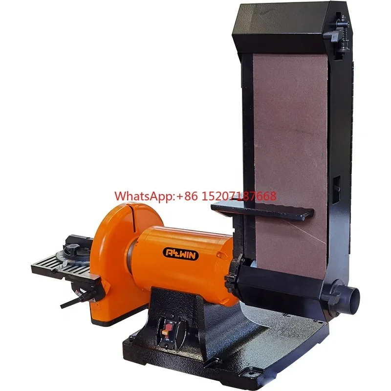 Woodworking combo benchtop belt disc sander electric 9