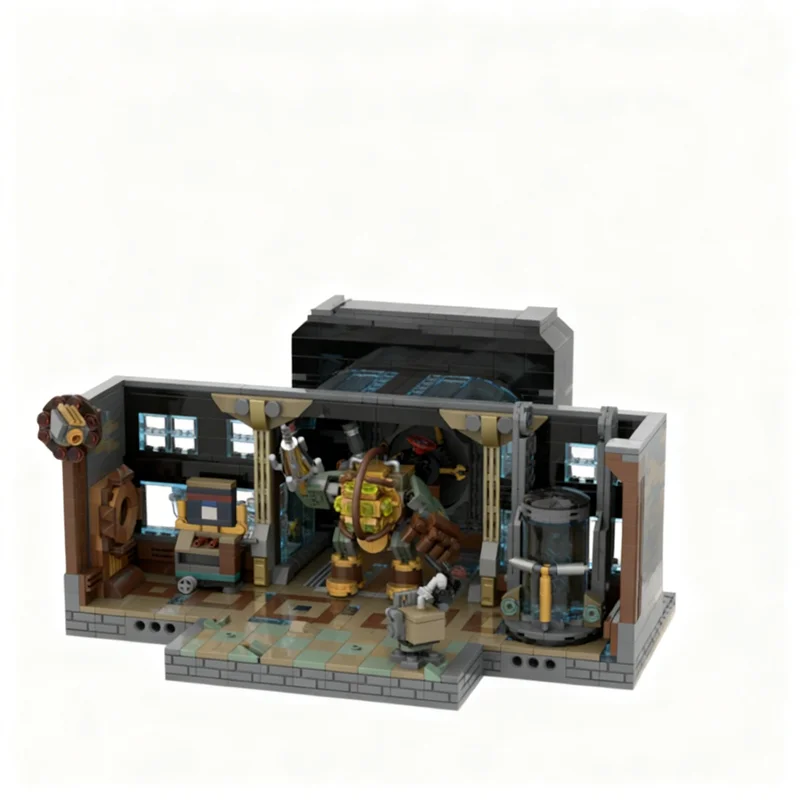 

2108PCS MOC Creative Model Corridors Rapture DIY Ideas Assembly Bricks Birthday Gift Display Collectible Decoration Collection