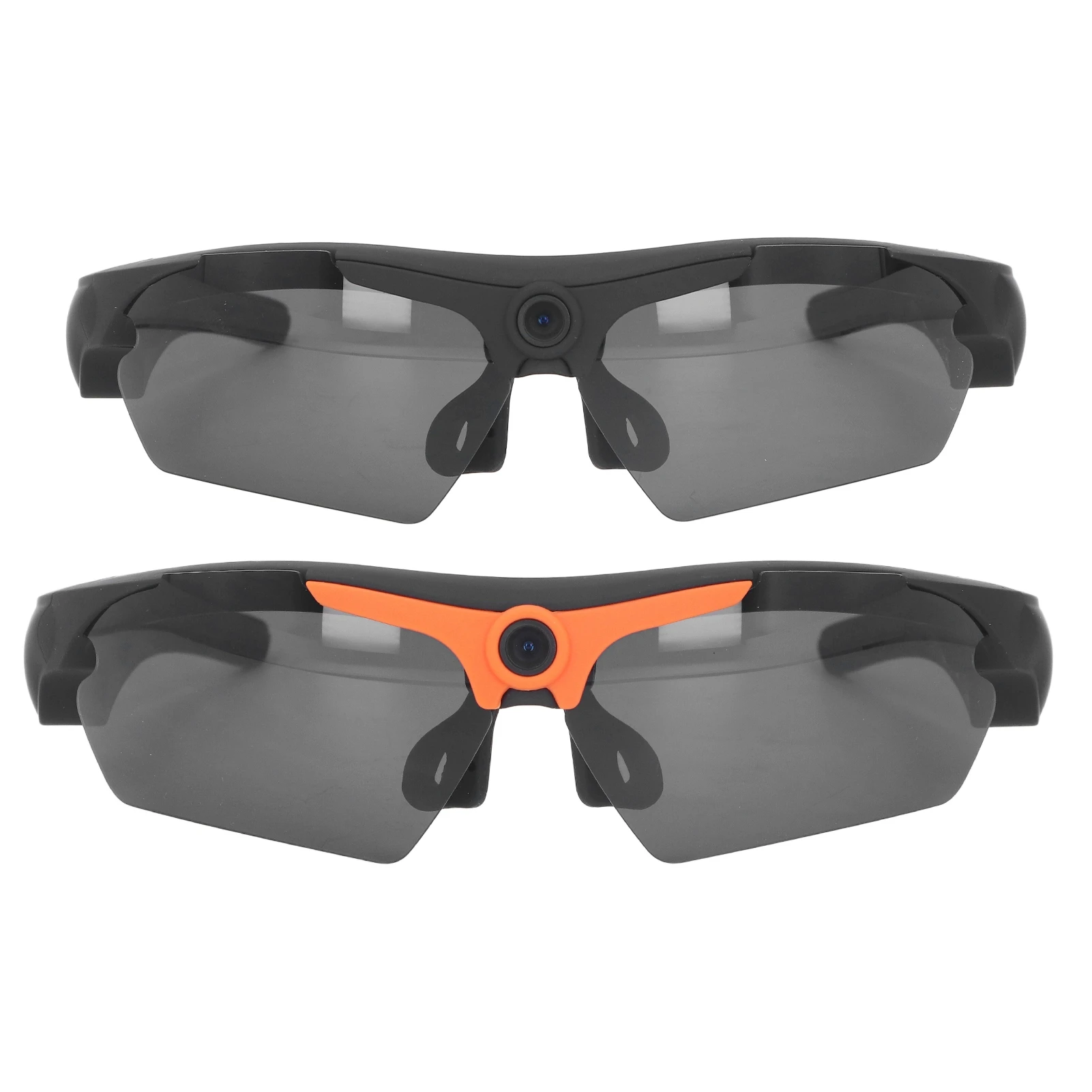 نظارات كاميرا فيديو تسجيل فيديو عالي الدقة بالكامل ، نظارات كاميرا للتصوير لركوب الدراجات ، والقيادة والتنزه ، وصيد الأسماك ، والنظارات الشمسية ، والصيد ،