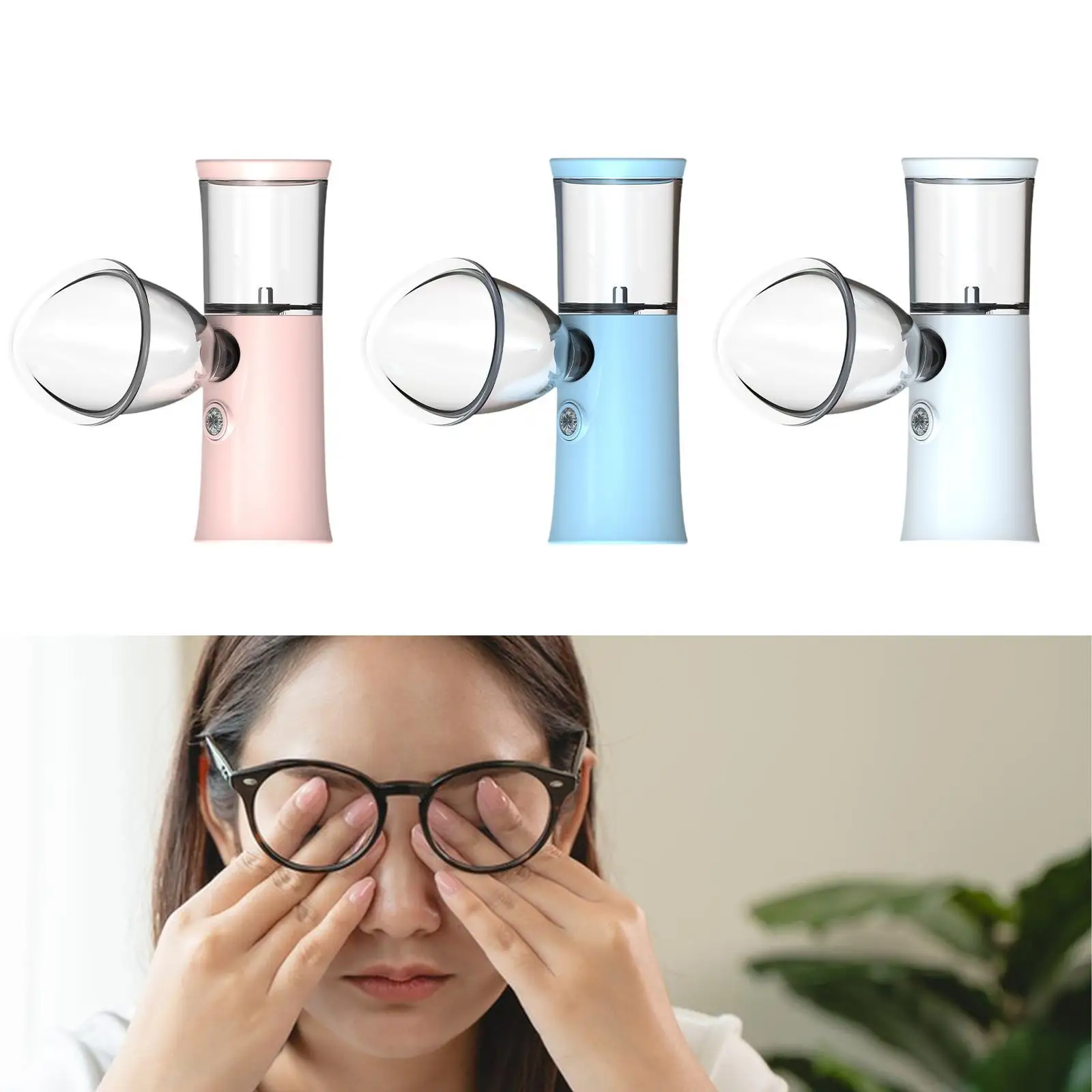 Mini Face Humidifier Face Replenishment Professional Mist Nano Eyes and Face