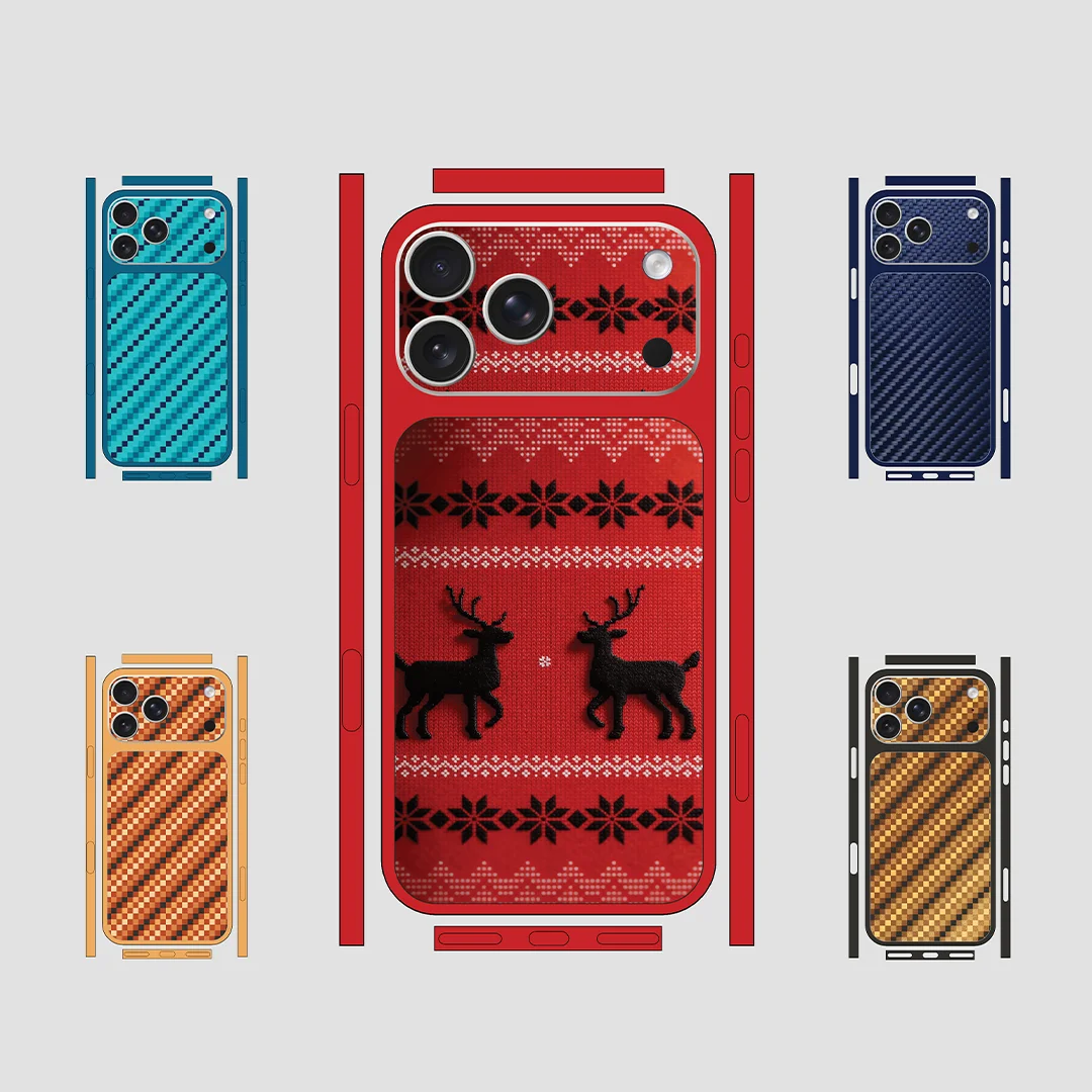 

Colorful Decal Skin Wrap for iPhone 17 Pro max Protective Film for Back, Frame, Camera(Not Phone Case)