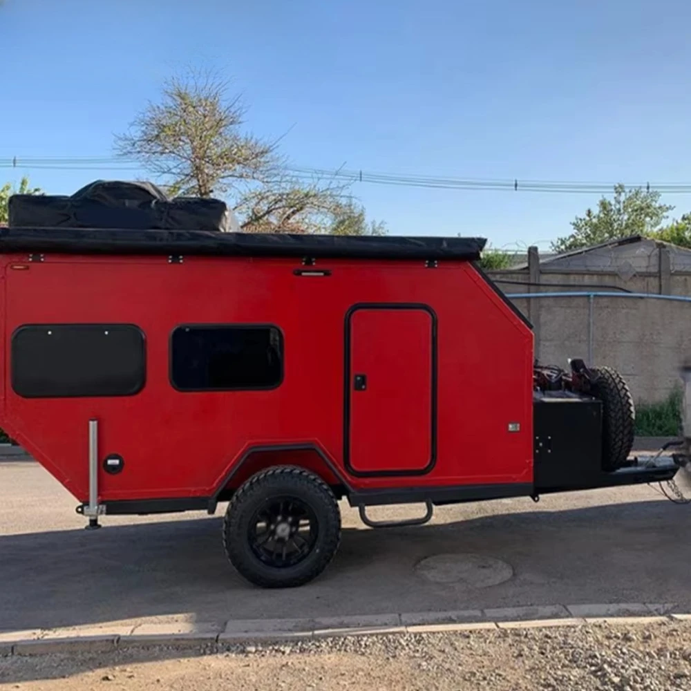 Pop-up RV Off-Road Portable Small Camping Travel Trailer