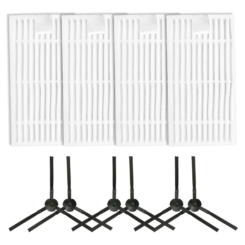 

High Efficiency Vacuum Filter House Machine White Side Brushes Replacement Easy Maintenance High-Efficiency Filter