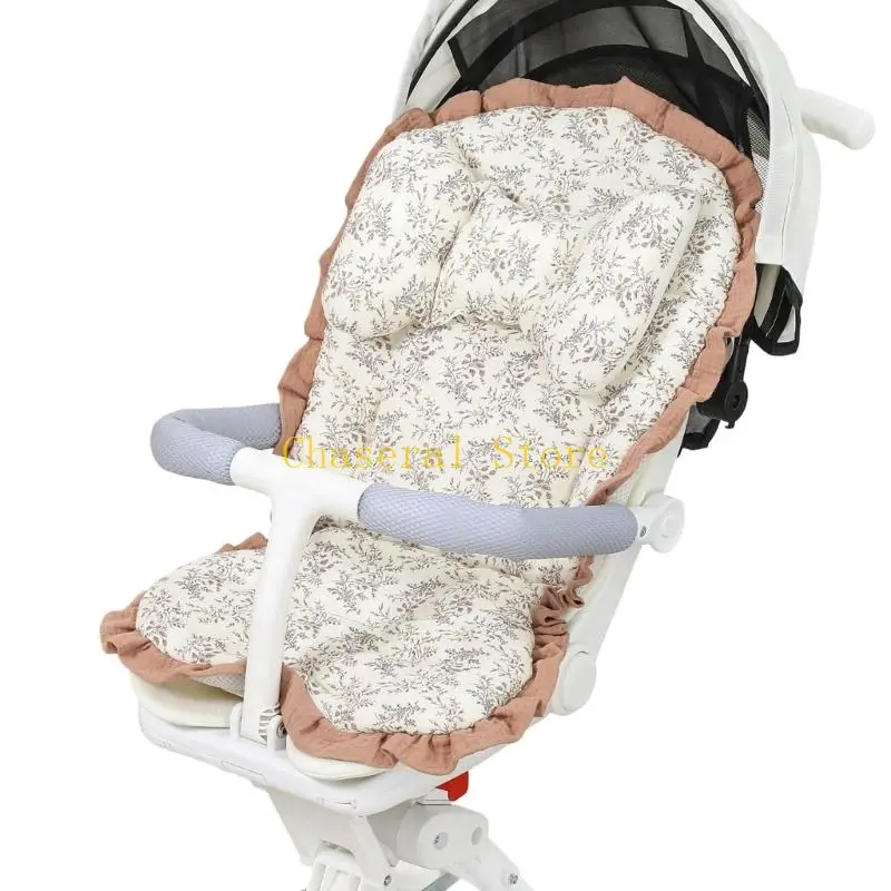 E7CE Reversible Infant Travel Cot Mattress Pillow For Daily Outings And Sleep