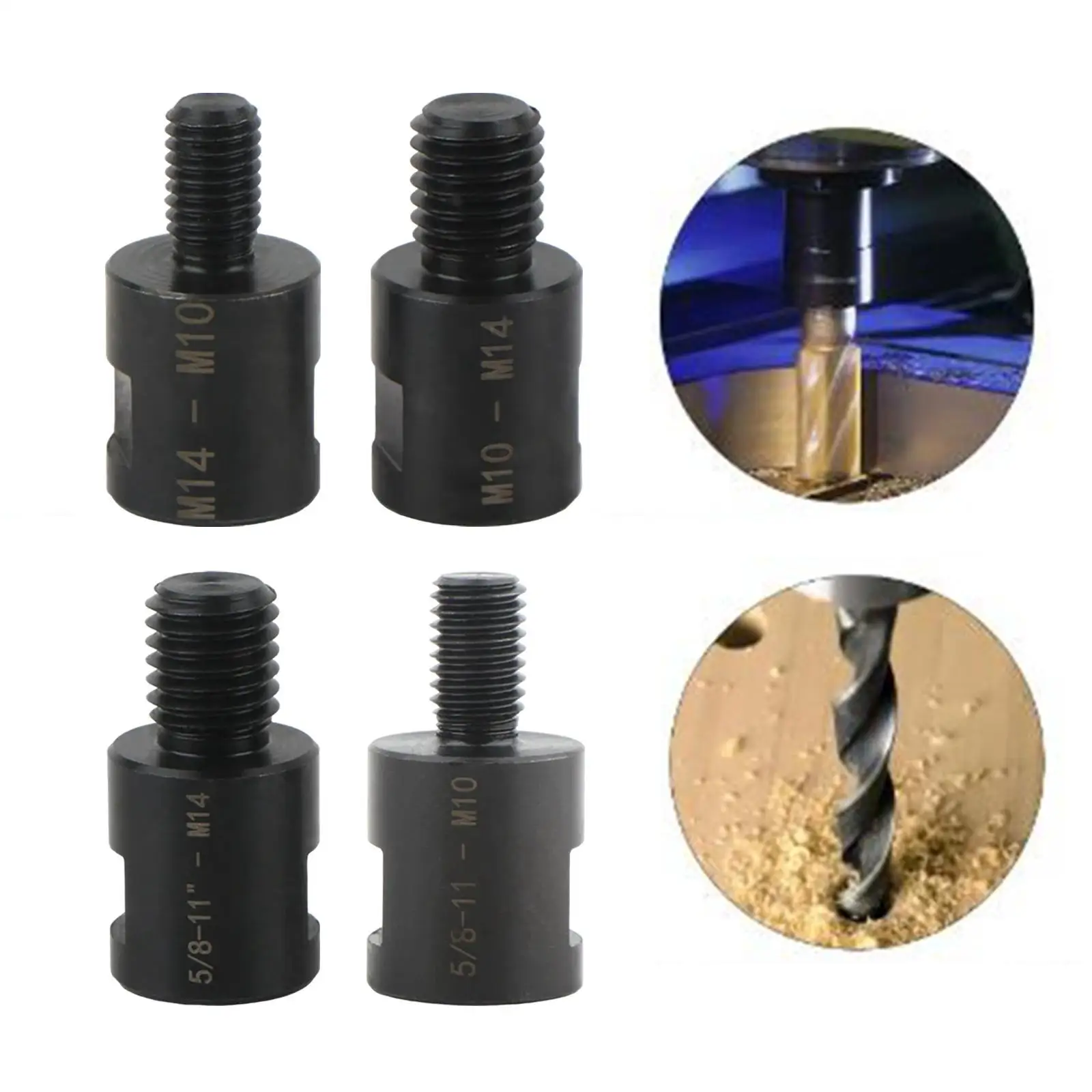 M10 Male Thread Adapter for Angle Grinder Sturdy Professional for Polishing Pads Accessories Connector Replacement Converter